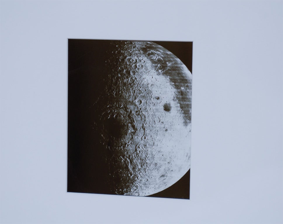 Moon Photo from Gemini Mission; Collection of Buzz Aldrin