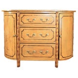 Antique Regency Bow Front Sideboard