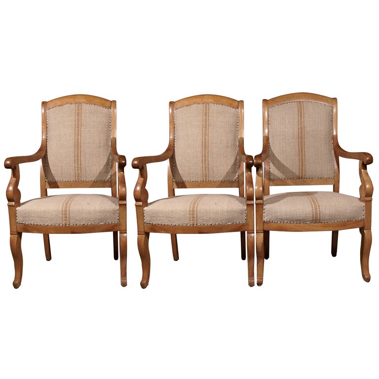 Set of Six Restoration Fauteuils