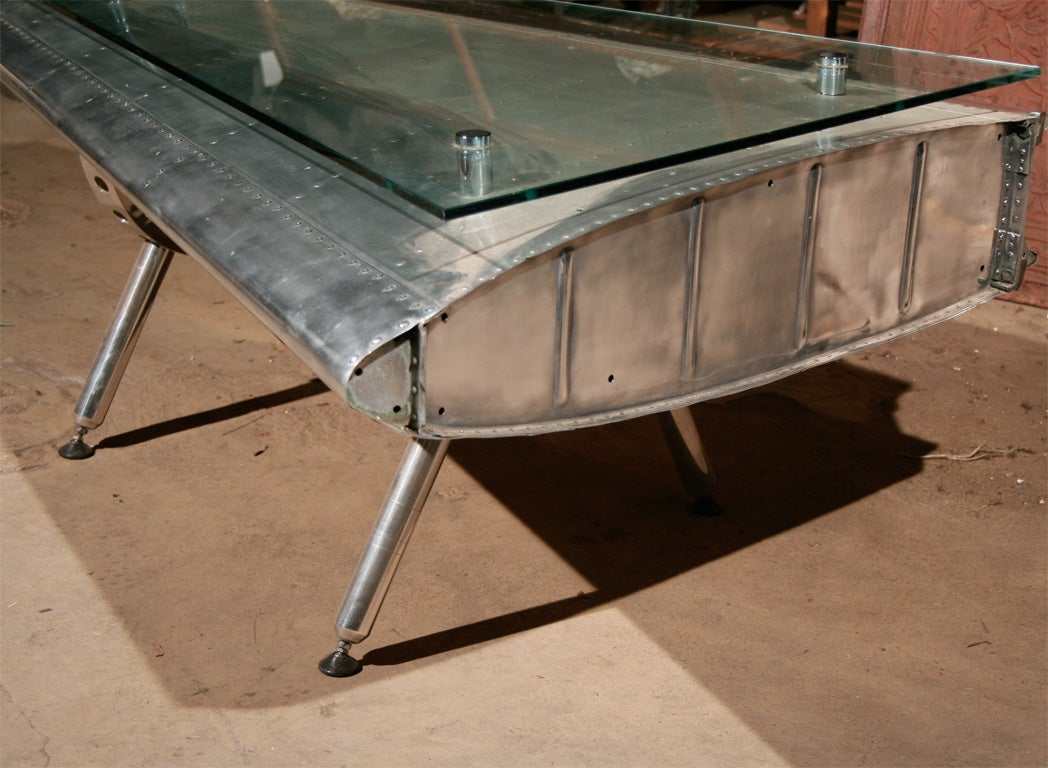 Airplane rudder coffee table For Sale 2