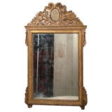 LOUIS XVI STYLE MIRROR WITH MEDALLION