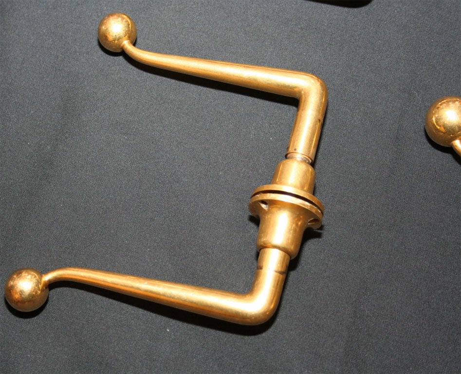 Set of 8 Door Handles by Jacques- Emile RUHLMANN 3