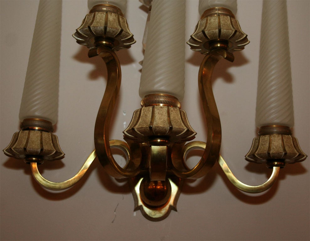 French Pair of Sevres Wall Sconces