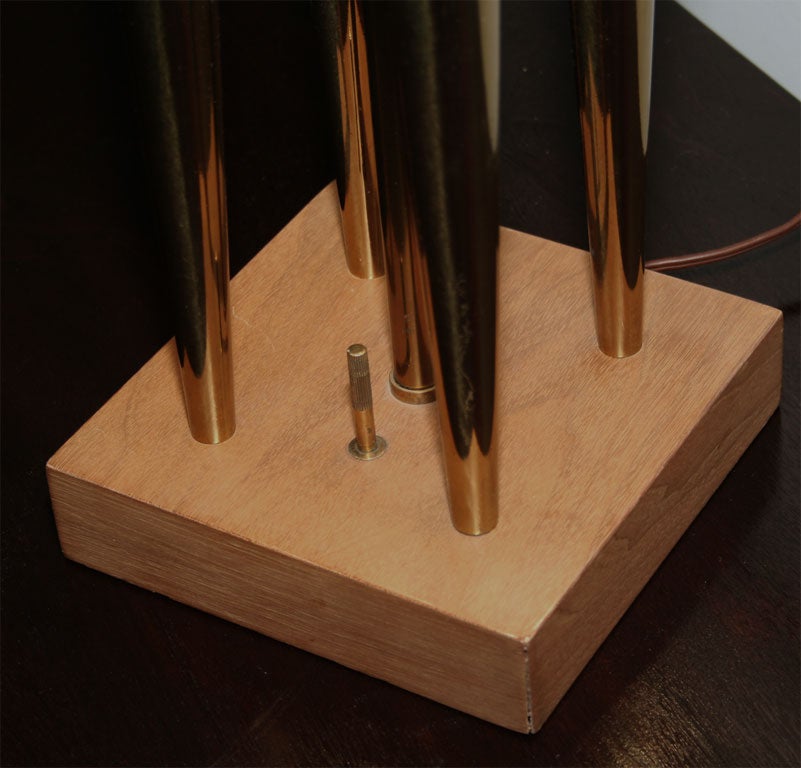 Stiffel Brass Candlestick lamp 1
