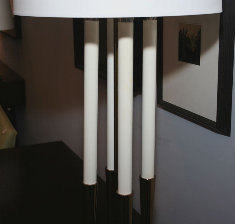 Stiffel Brass Candlestick lamp 2