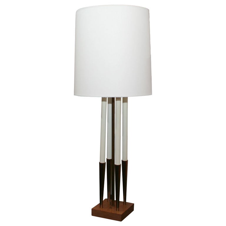 Stiffel Brass Candlestick lamp