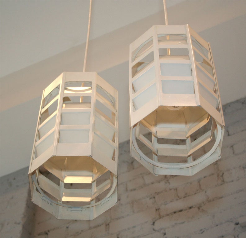 Danish Metal Pendant Lamp by Poul Gernes 3
