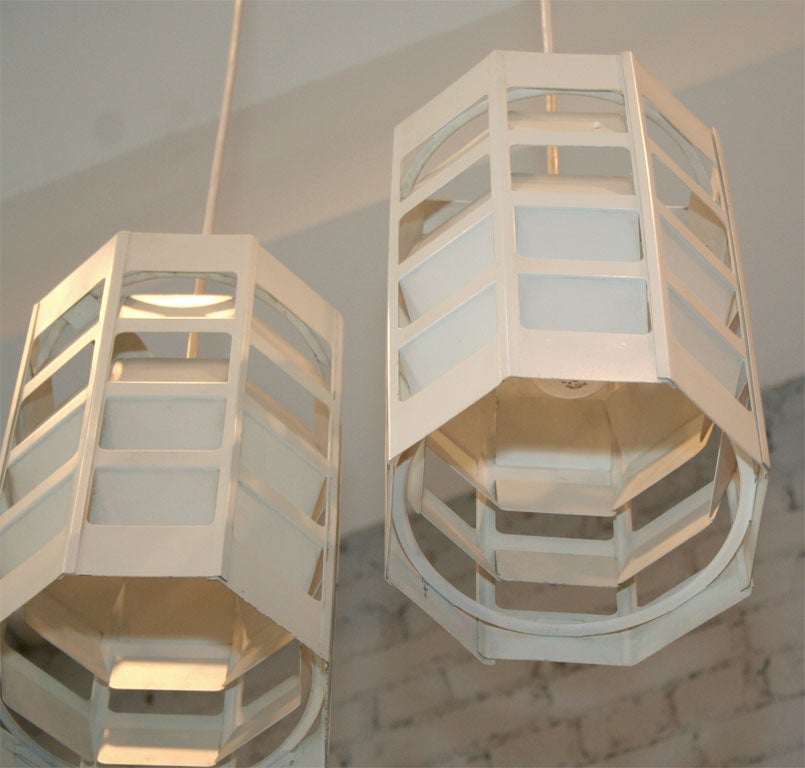 Danish Metal Pendant Lamp by Poul Gernes 4