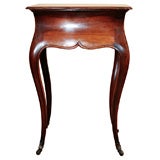 Louis XV Style Rosewood and Walnut Tea Poy, Mid-19th Century
