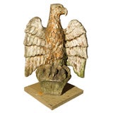 Lifesize Cast Stone Eagle Statue