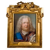 Antique Pastel of  Stanislas Leczinski, King of Poland, Duc De Lorraine