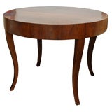 Vintage Italian Round Center or Oval Dining Table
