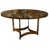 Circular Dining Table by Marie Claude de Fouquieres Circular Dining Table by Marie Claude de Fouquieres