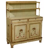 Antique Painted Regency Bookcase