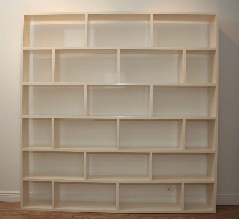 American Custom Open Bookcases