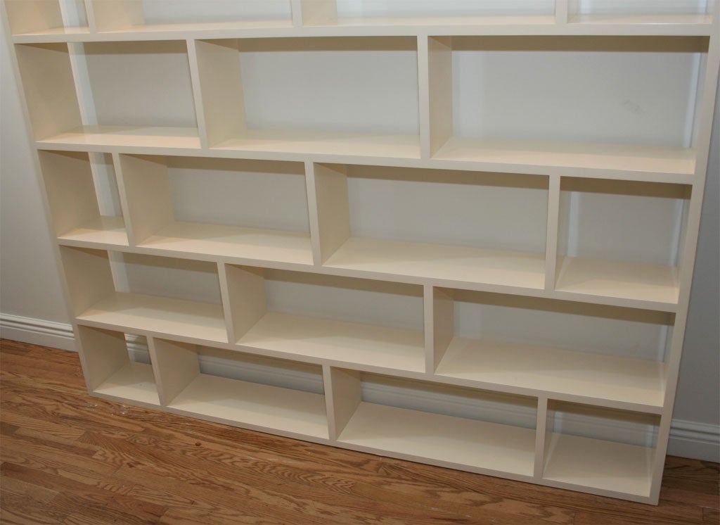 Custom Open Bookcases In Excellent Condition In New York, NY