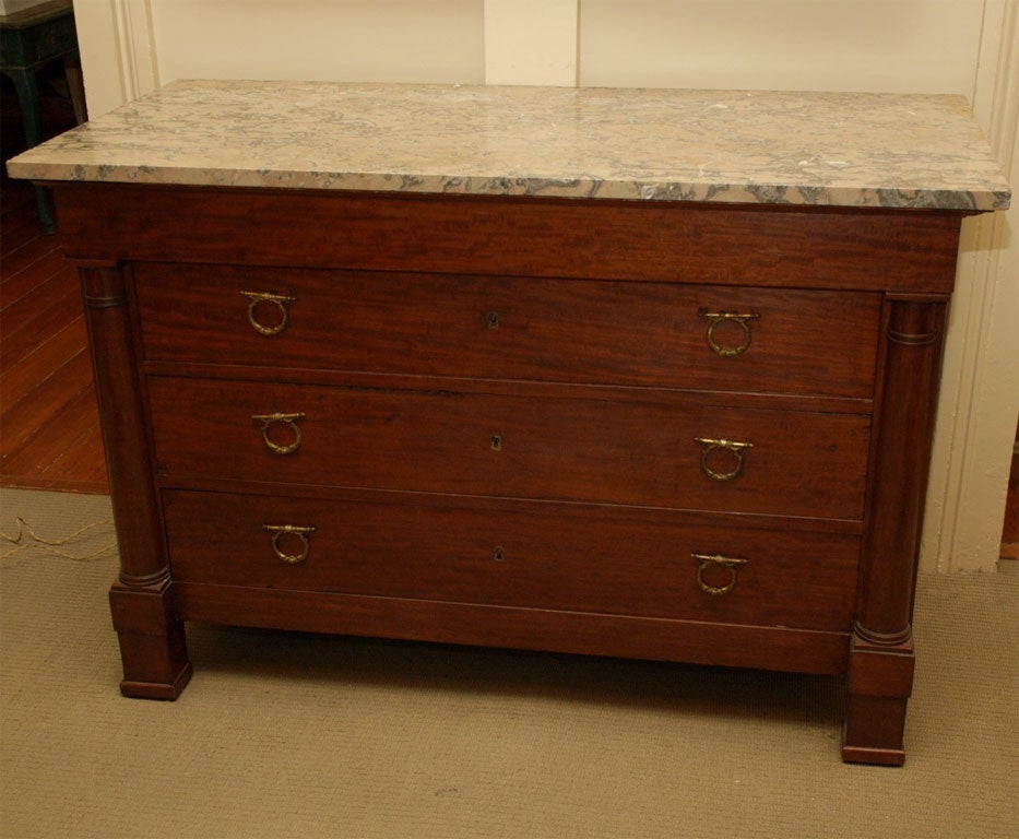 Four Drawer Empire Commode