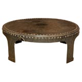 Antique Steel Tank Coffee Table
