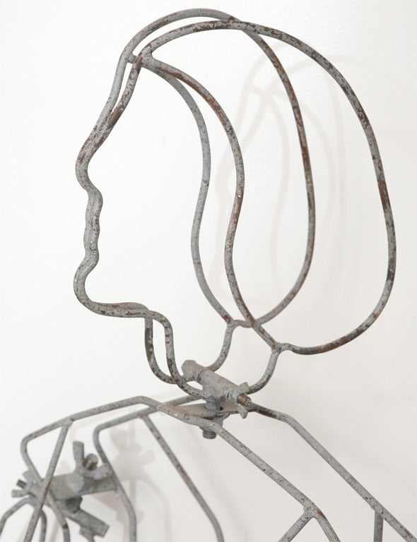 American 1940's Wire Mannequin