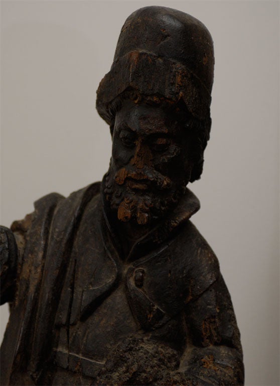 17th Century Flemish Bust of Merchant Sailor
