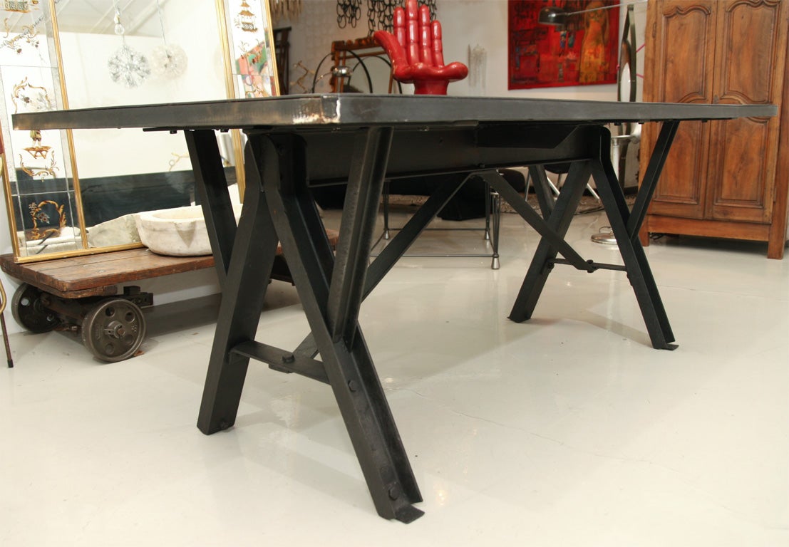 Gilles Oudin Black Table For Sale 3