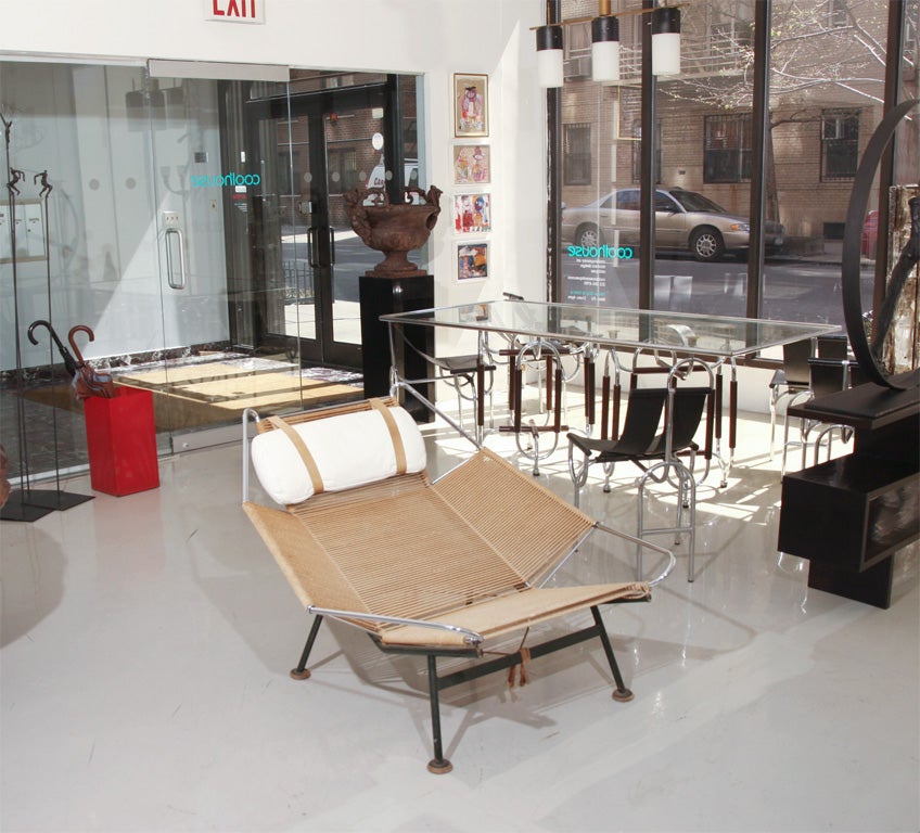 Hans Wegner  "Flag Line" Halyard Lounge Chair