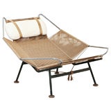 Hans Wegner  "Flag Line" Halyard Lounge Chair