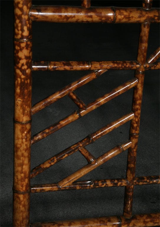 19th Century  English Bamboo Settee 4