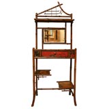 19th Century English Bamboo Writing Table
