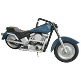 Vintage Folk Art Motorcycle
