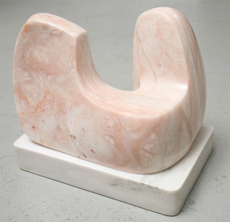 Mid-20th Century Mid Century Modern Marble Sculpture attributed to Jaffe