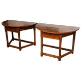 Pair of Italian Demilunes