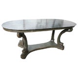 French 19th C. Dolphin Base Table
