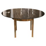 1960
s French Glass top Table