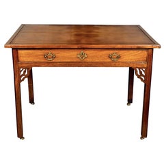 Late Georgian Mahogany Writing Table