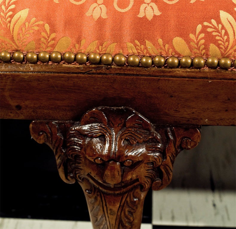 George II Walnut Settee 4