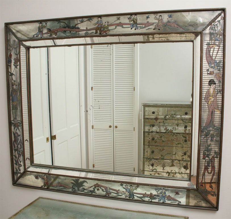 Absolutely Fabulous Asian Inspired Mirror