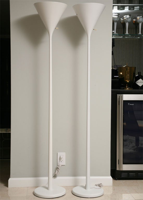 Pair of Nessen Floor Lamps