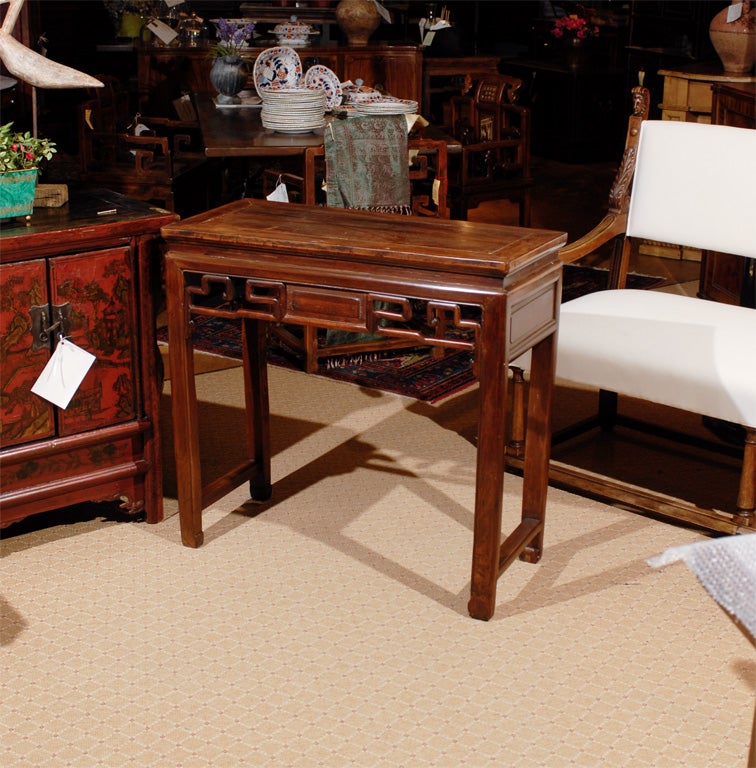 Narrow Qing Dynasty Half Table