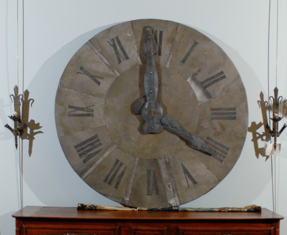Old French Clock Face, c. 1940