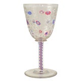 Antique Baccarat Wine Glass