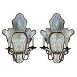 Vintage Pair of exquisite William & Mary-style girandoles
