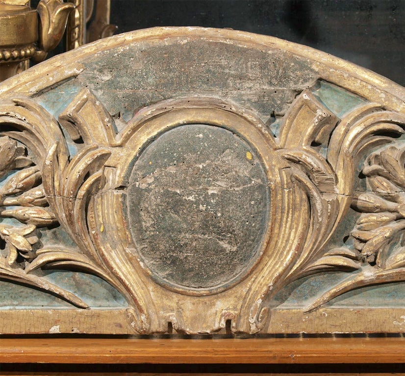 Gilt French Carved Architectural Panel