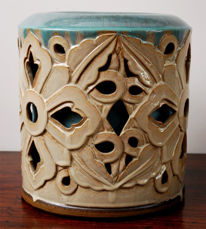 Ceramic Hibachi/Brazier In Excellent Condition For Sale In Sag Harbor, NY