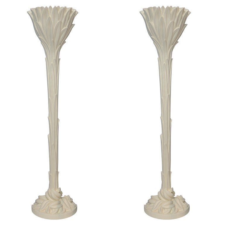 Decorative Plaster Wall Torcheres at 1stdibs