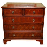 Oyster Yew Wood Chest of Drawers
