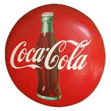 Vintage CLASSIC AMERICANA POP CULTURE "COCA-COLA" SIGN!