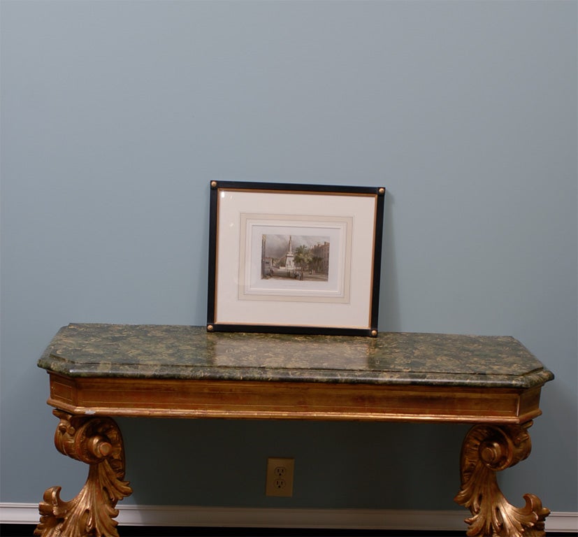 19th Century Hand-Colored American Lithograph - Baltimore