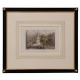 Antique 19th Century Hand-Colored American Lithograph - Baltimore