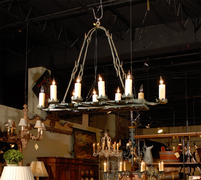 Iron Chandelier